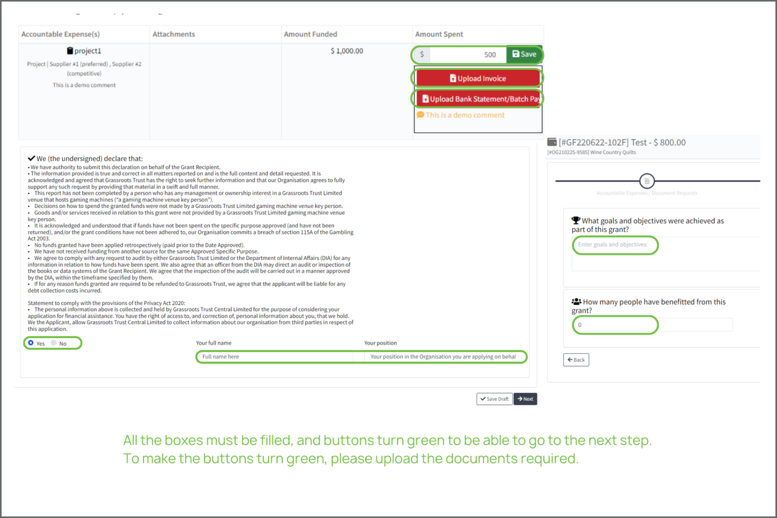 Accountability Help | Grassroots Trust